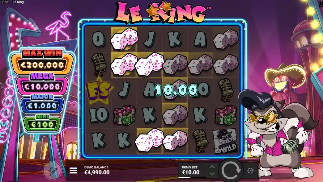 Play Le King Slot for Real Money in the UK