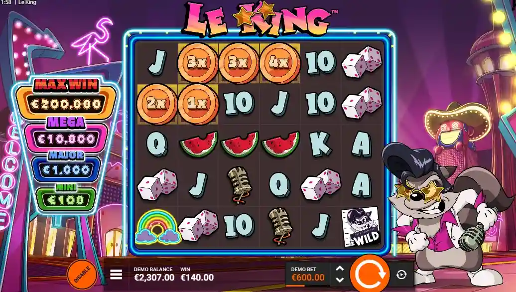 Bonus Rounds in Le King Slot